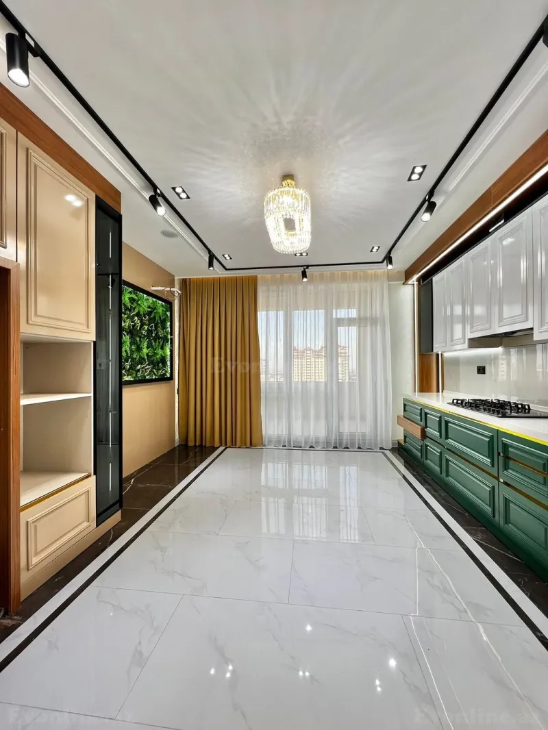 Satılır 4 otaqlı Mənzil Yeni tikili 186 m² Qara Qarayev m. - şəkil 11