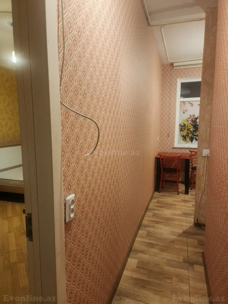 Bakı, Nəsimi r., Memar Əcəmi m.da 1 otaqlı mənzil kirayə verilir