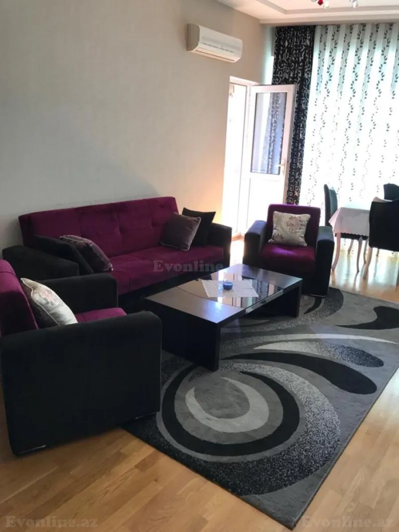 Kirayə verilir 2 otaqlı Mənzil Yeni tikili 92 m² Xətai m.