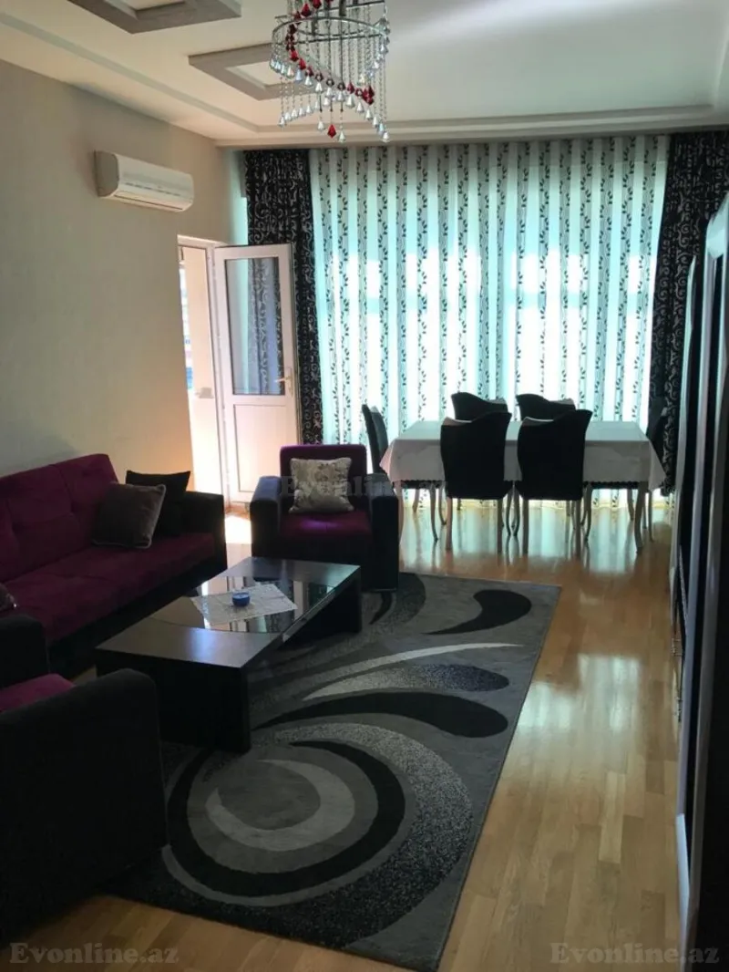 Kirayə verilir 2 otaqlı Mənzil Yeni tikili 92 m² Xətai m. - şəkil 3