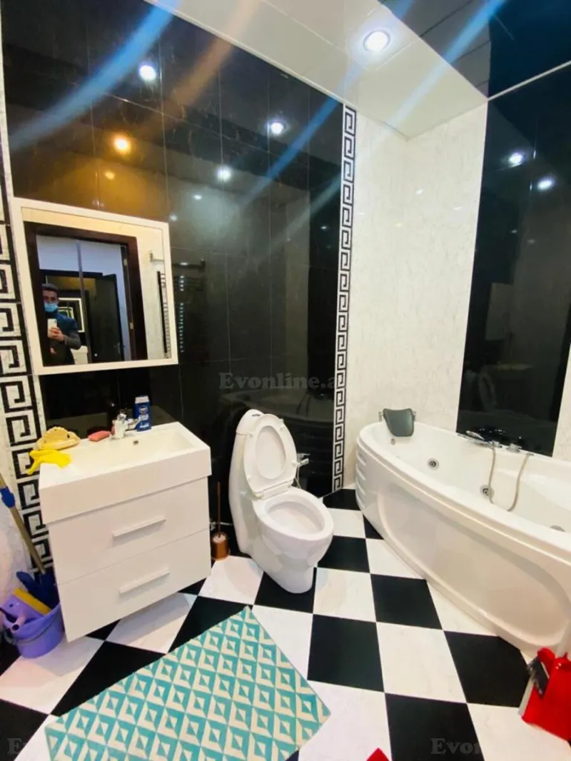 Kirayə verilir 2 otaqlı Mənzil Yeni tikili 90 m² 8-ci mikrorayon - şəkil 7