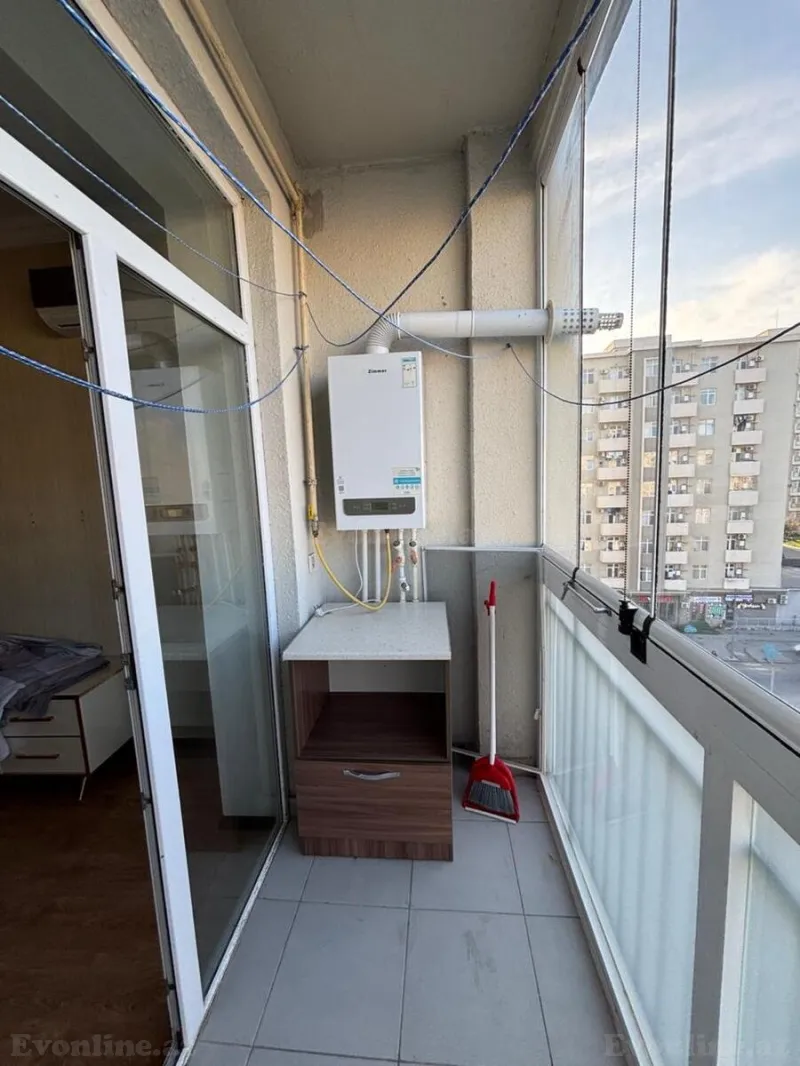 Kirayə verilir 1 otaqlı Mənzil Yeni tikili 45 m² Yasamal r. - şəkil 17