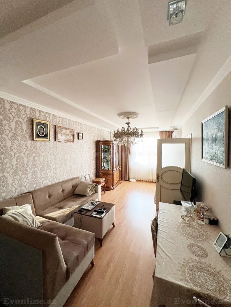 Satılır 3 otaqlı Mənzil Yeni tikili 75 m² Nəriman Nərimanov m. - şəkil 2