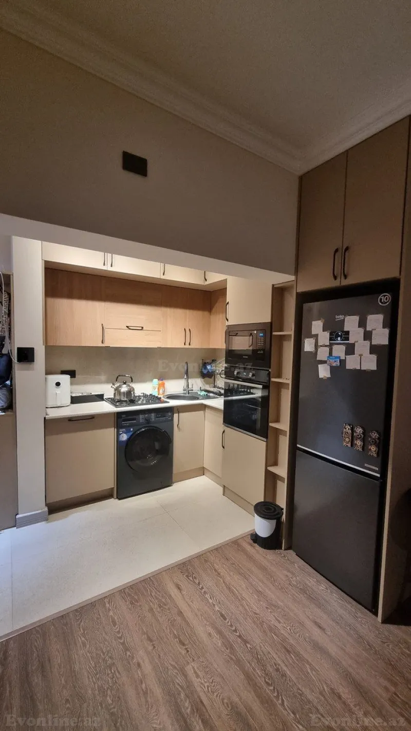 Kirayə verilir 2 otaqlı Mənzil Yeni tikili 50 m² Binəqədi r. - şəkil 3