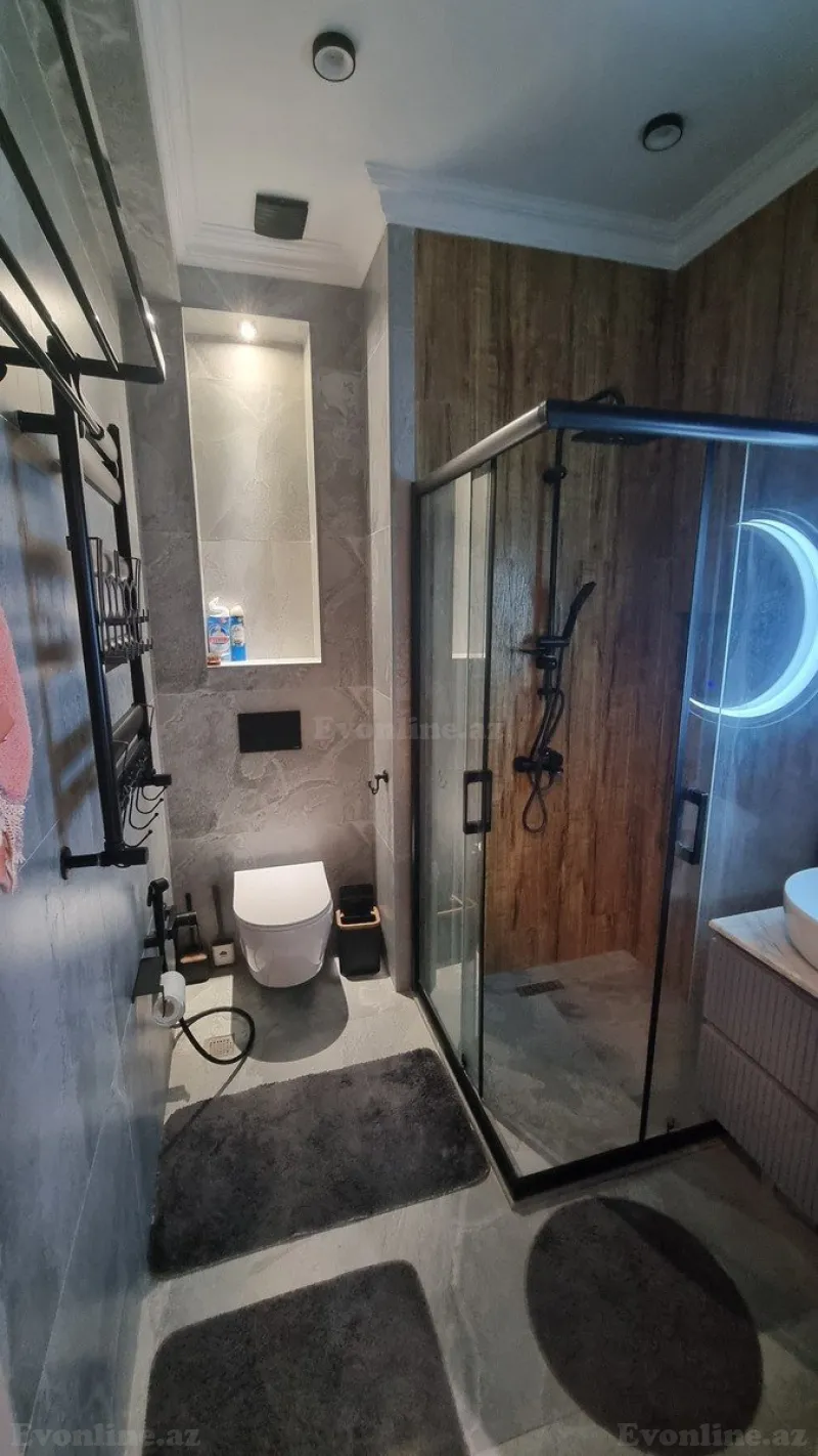 Kirayə verilir 2 otaqlı Mənzil Yeni tikili 50 m² Binəqədi r. - şəkil 8