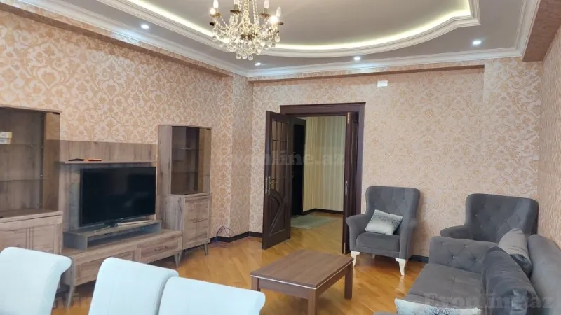 Kirayə verilir 3 otaqlı Mənzil Yeni tikili 130 m² Nizami m. - şəkil 8