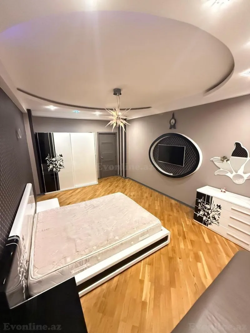 Kirayə verilir 3 otaqlı Mənzil Yeni tikili 150 m² Nəsimi r. - şəkil 6