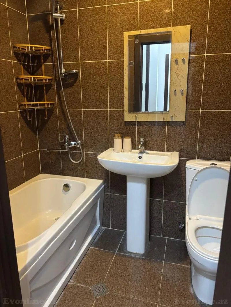 Kirayə verilir 1 otaqlı Mənzil Yeni tikili 41 m² Yasamal r. - şəkil 20