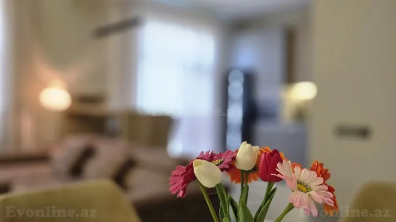 Kirayə verilir 2 otaqlı Mənzil Yeni tikili 90 m² Xətai m. - şəkil 3