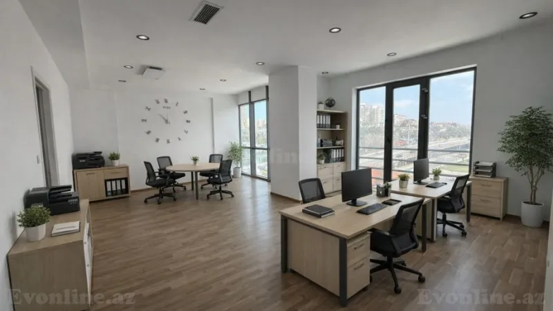 Kirayə verilir Ofis 190 m² Xətai m. - şəkil 2