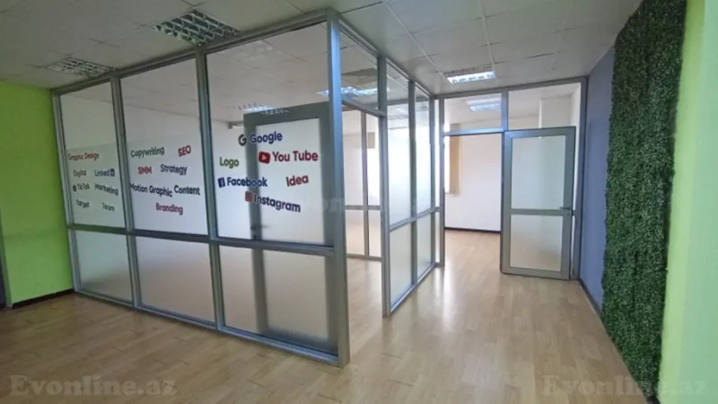 Kirayə verilir Ofis 110 m² Nərimanov r. - şəkil 3