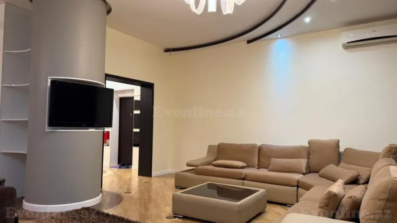 Kirayə verilir 2 otaqlı Mənzil Yeni tikili 80 m² Nərimanov r. - şəkil 3