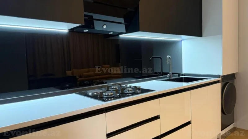 Kirayə verilir 2 otaqlı Mənzil Yeni tikili 80 m² Nərimanov r. - şəkil 11