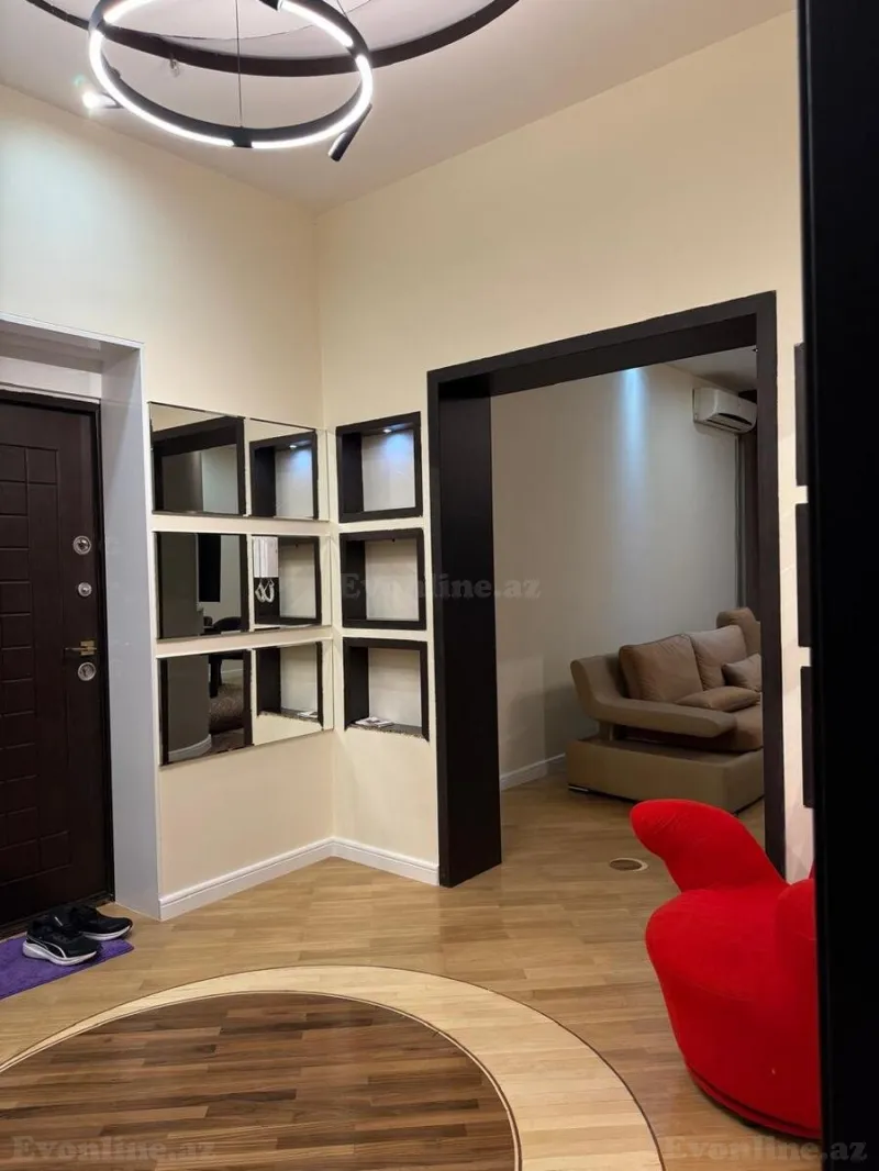 Kirayə verilir 2 otaqlı Mənzil Yeni tikili 80 m² Nərimanov r. - şəkil 12