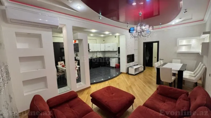 Kirayə verilir 3 otaqlı Mənzil Yeni tikili 115 m² Xətai m. - şəkil 2