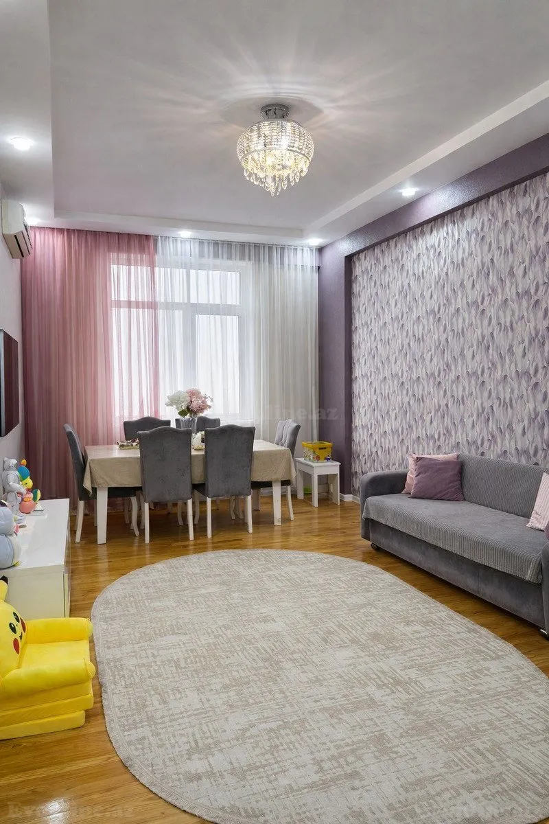 Satılır 2 otaqlı Mənzil Yeni tikili 55 m² Nizami r. - şəkil 2