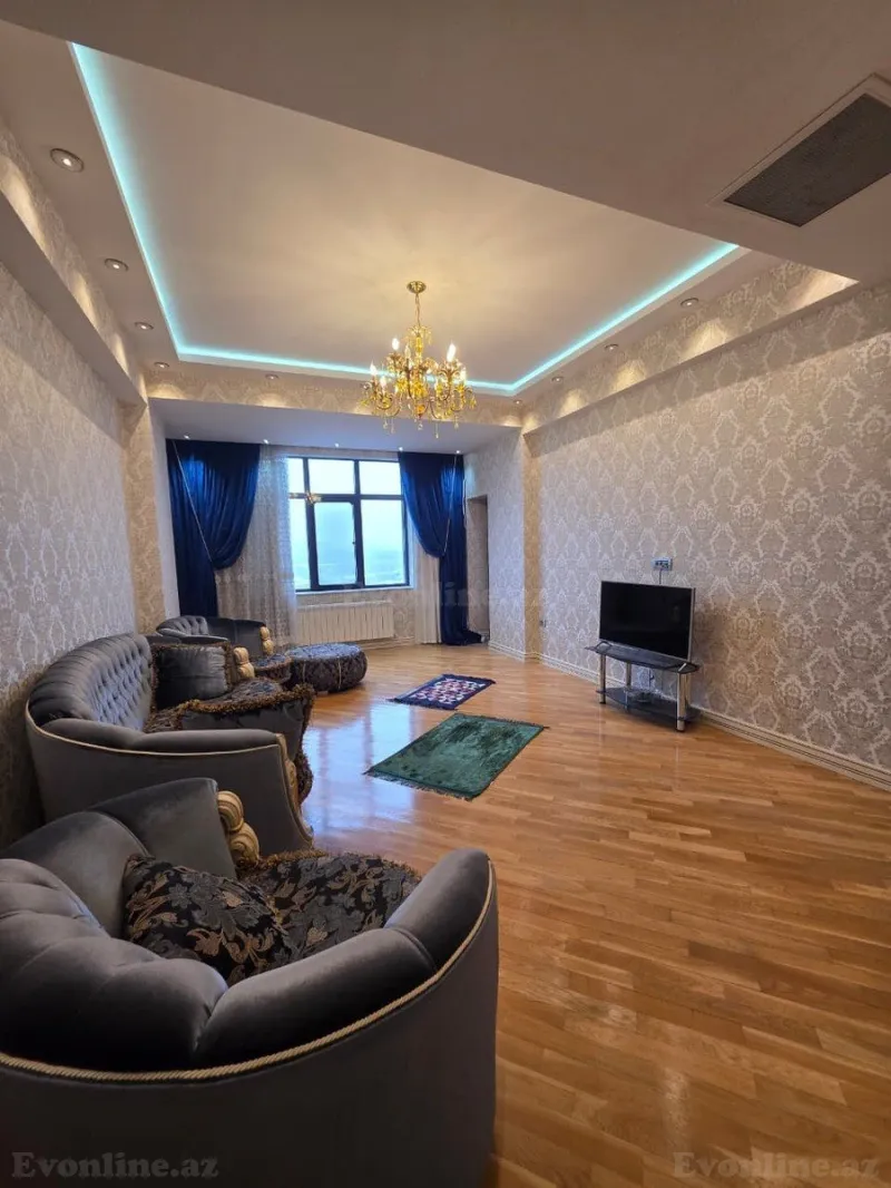 Kirayə verilir 2 otaqlı Mənzil Yeni tikili 105 m² Xətai m. - şəkil 2