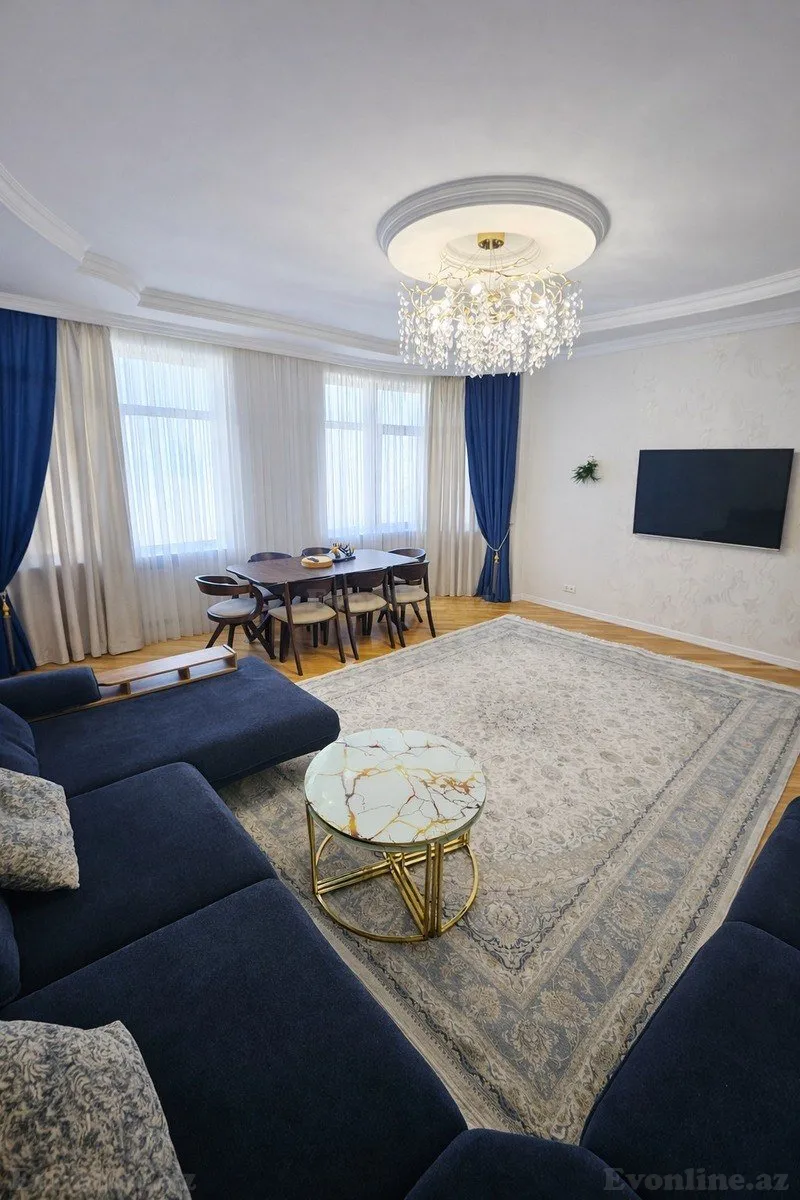 Satılır 3 otaqlı Mənzil Yeni tikili 124 m² Nərimanov r. - şəkil 2