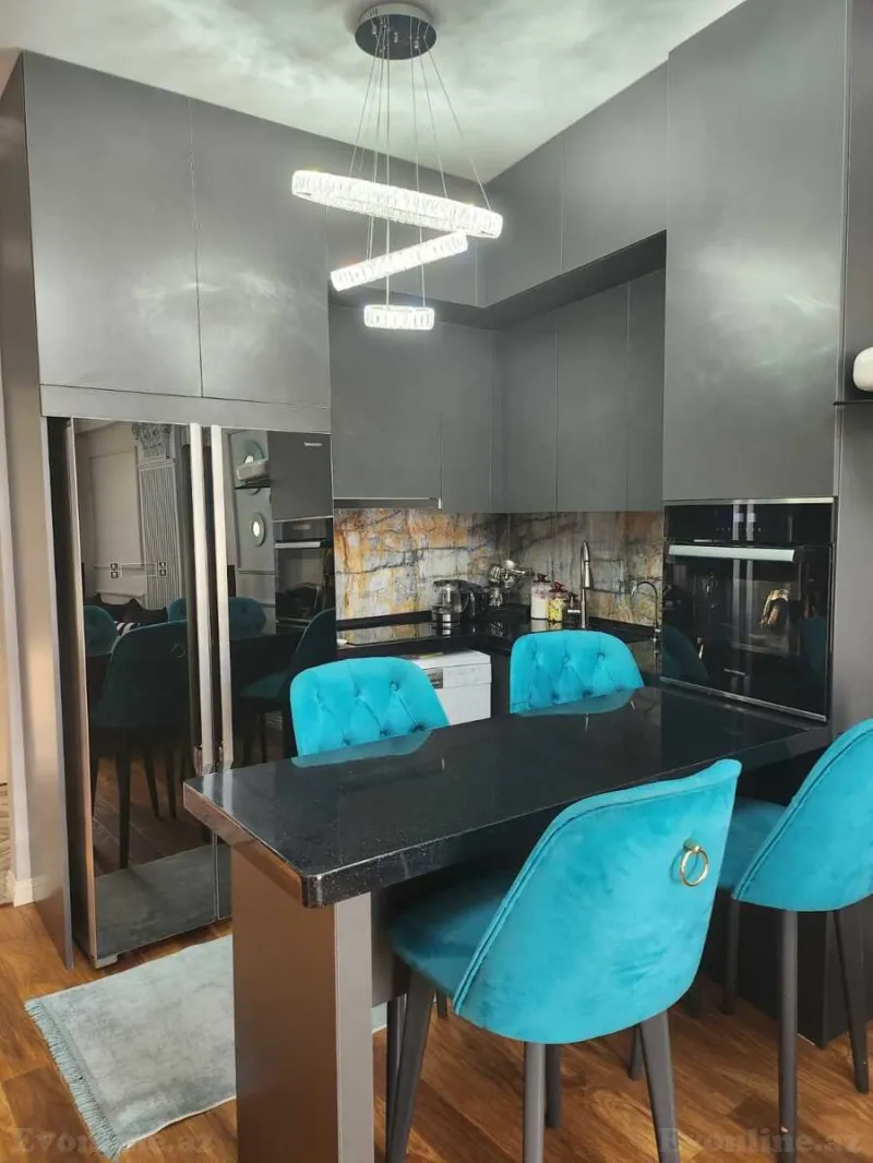 Satılır 3 otaqlı Mənzil Yeni tikili 90 m² Həzi Aslanov m. - şəkil 5