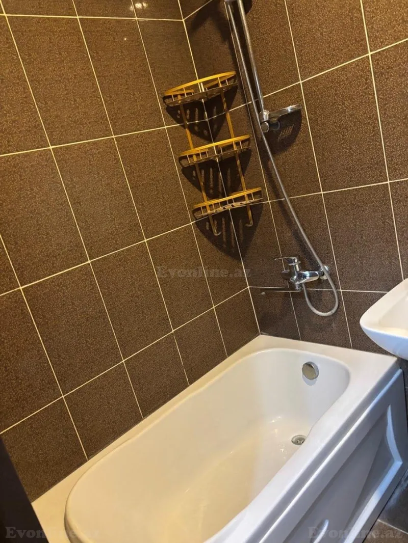 Kirayə verilir 1 otaqlı Mənzil Yeni tikili 45 m² Yasamal r. - şəkil 18