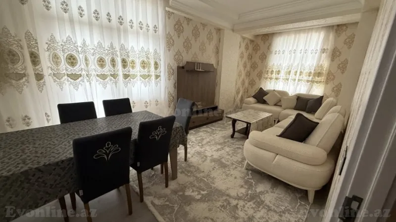 Kirayə verilir 2 otaqlı Mənzil Yeni tikili 90 m² Yeni Yasamal - şəkil 3