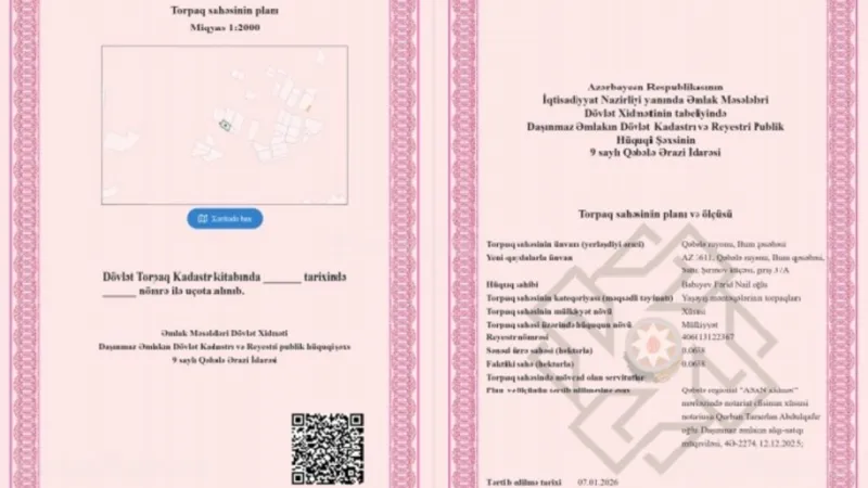 Satılır Torpaq 14 sot Qəbələ - şəkil 2