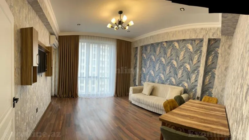Kirayə verilir 2 otaqlı Mənzil Yeni tikili 66 m² Nərimanov r. - şəkil 13