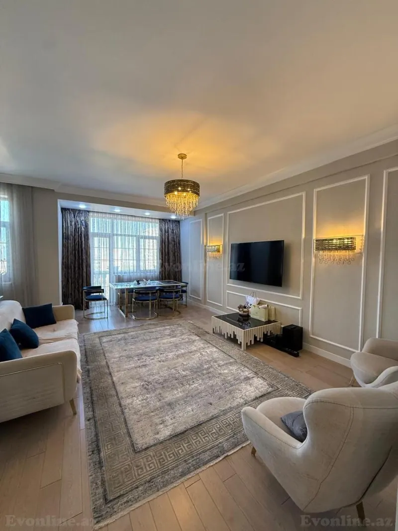 Satılır 3 otaqlı Mənzil Yeni tikili 140.6 m² Elmlər Akademiyası m. - şəkil 4