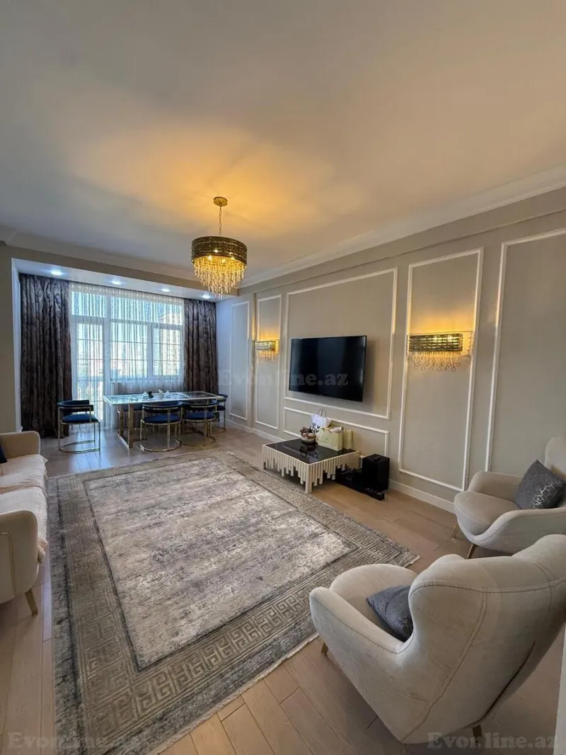 Satılır 3 otaqlı Mənzil Yeni tikili 140.6 m² Elmlər Akademiyası m. - şəkil 9