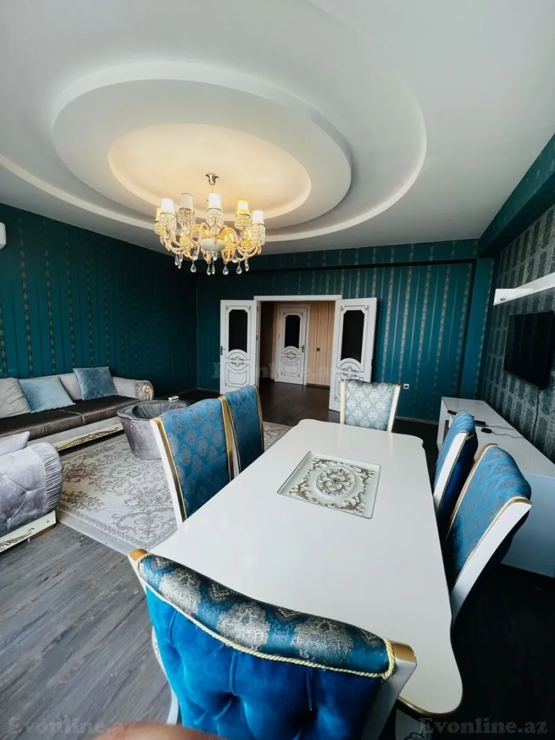 Satılır 3 otaqlı Mənzil Yeni tikili 146 m² Yasamal r. - şəkil 2