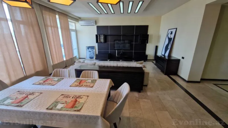 Kirayə verilir 3 otaqlı Mənzil Yeni tikili 170 m² Nizami m. - şəkil 3