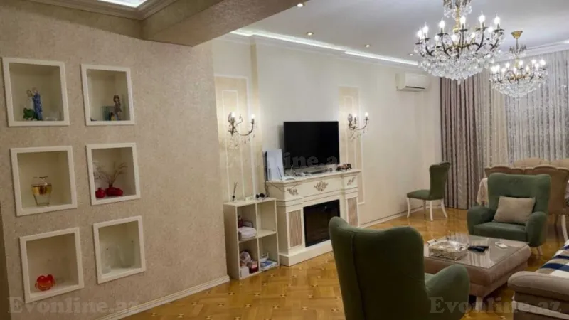 Satılır 4 otaqlı Mənzil Yeni tikili 180 m² Nəsimi r.