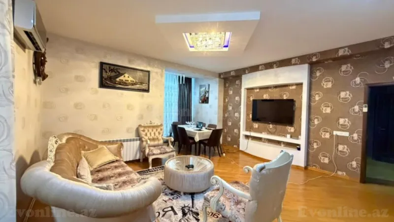 Satılır 3 otaqlı Mənzil Yeni tikili 130 m² Nəriman Nərimanov m. - şəkil 3