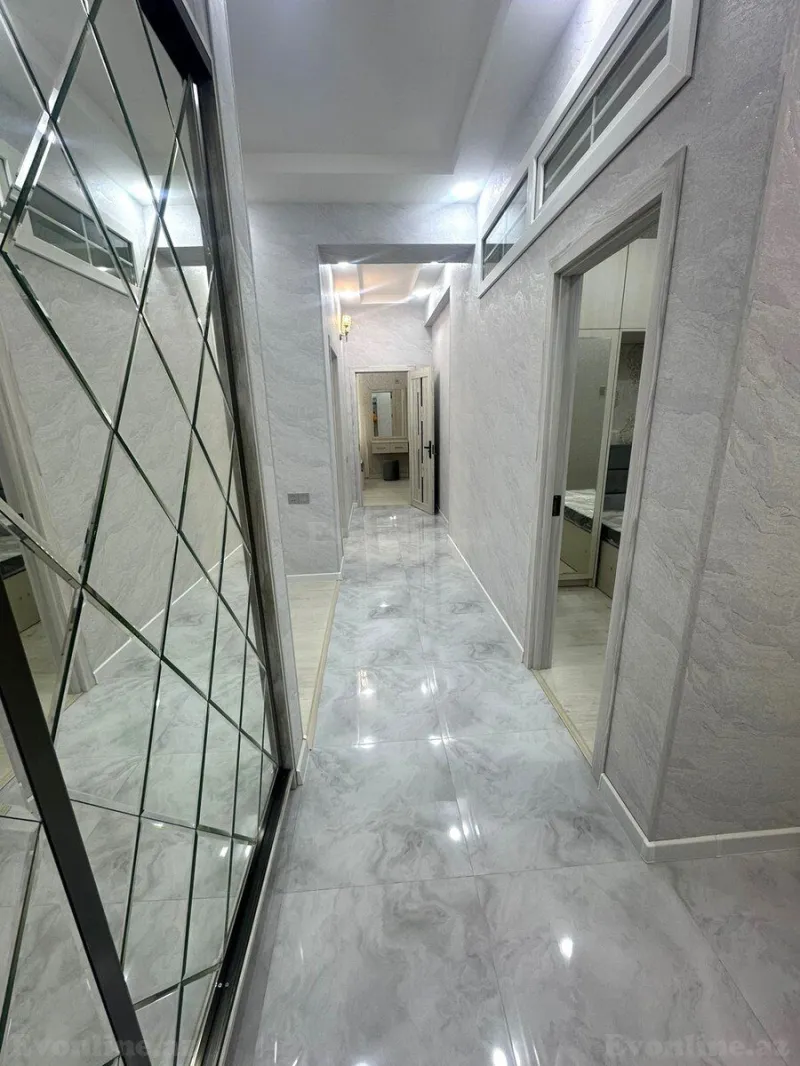 Satılır 4 otaqlı Mənzil Yeni tikili 110 m² Qara Qarayev m. - şəkil 7