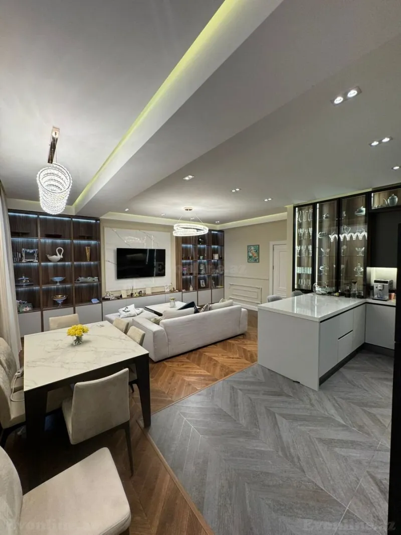 Satılır 2 otaqlı Mənzil Yeni tikili 90 m² Nərimanov r. - şəkil 2