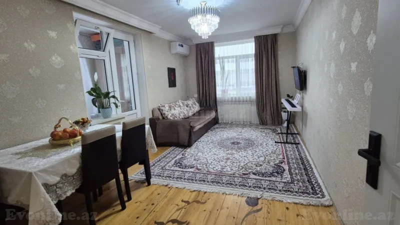 Satılır 3 otaqlı Mənzil Köhnə tikili 60 m² Əhmədli - şəkil 2