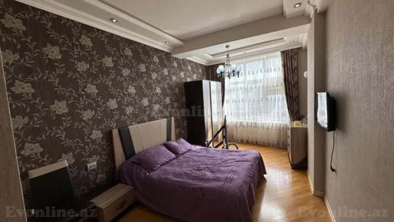 Kirayə verilir 4 otaqlı Mənzil Yeni tikili 200 m² Nizami m. - şəkil 4