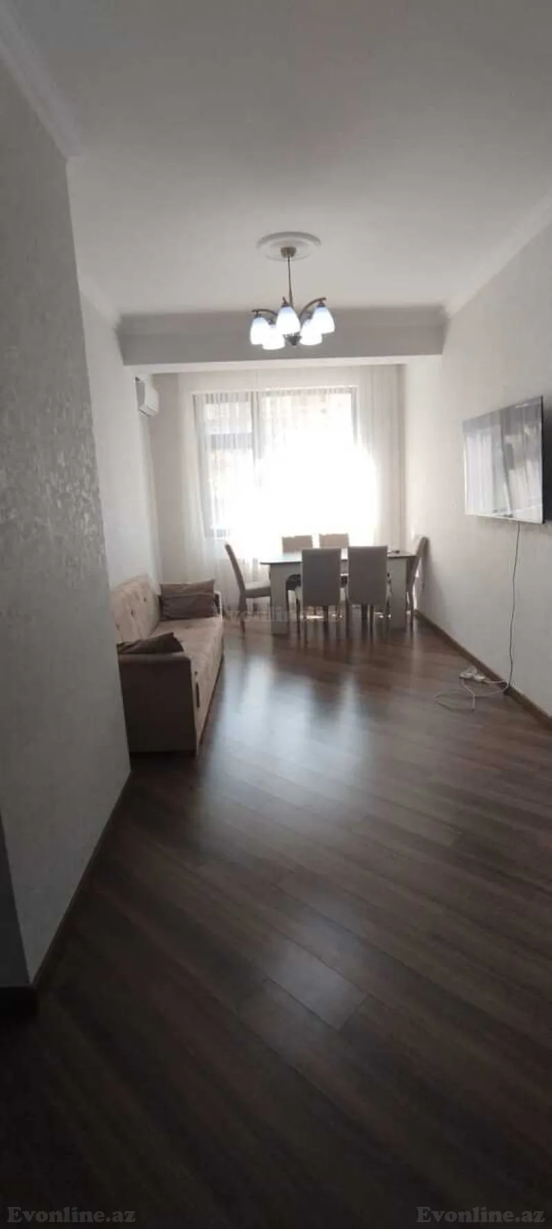 Kirayə verilir 3 otaqlı Mənzil Yeni tikili 80 m² Nərimanov r. - şəkil 2