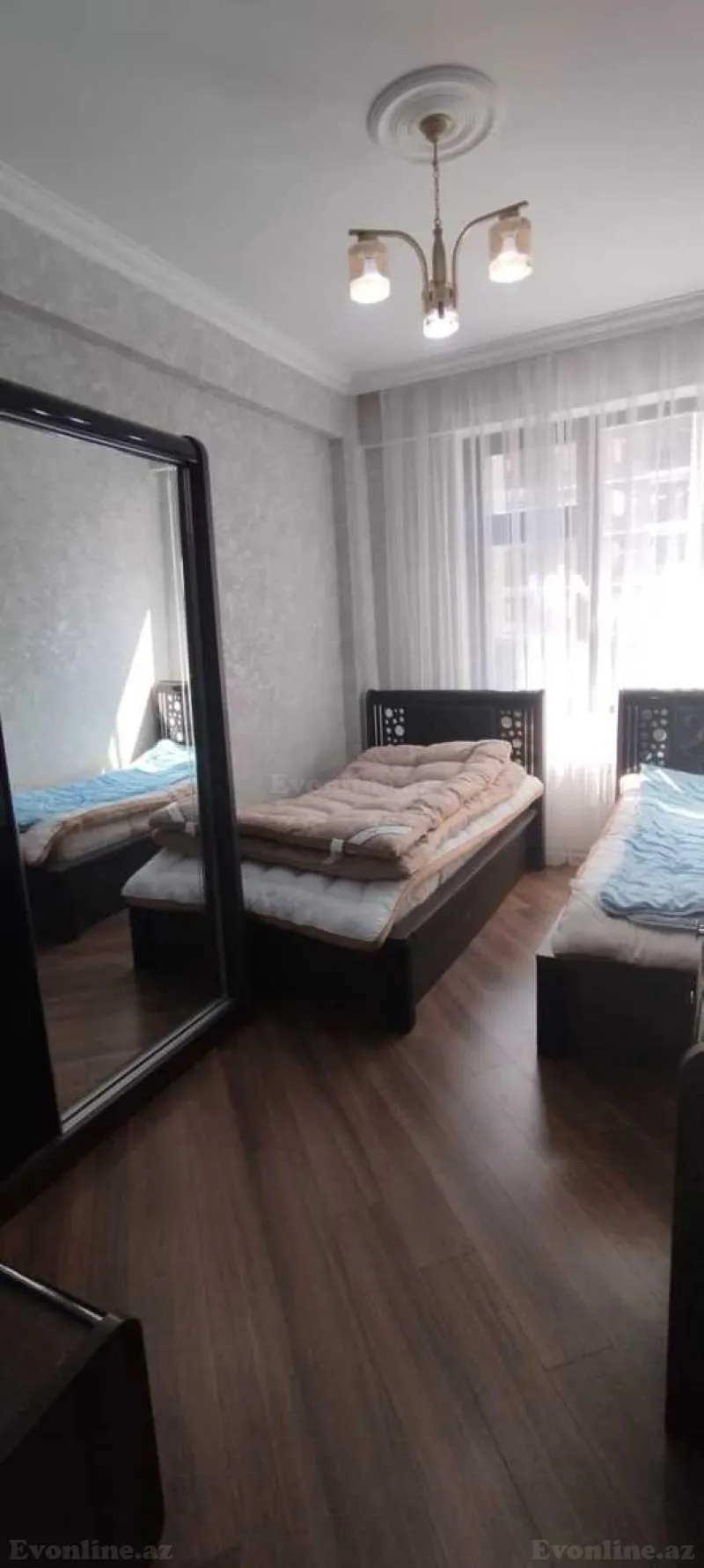 Kirayə verilir 3 otaqlı Mənzil Yeni tikili 80 m² Nərimanov r. - şəkil 7