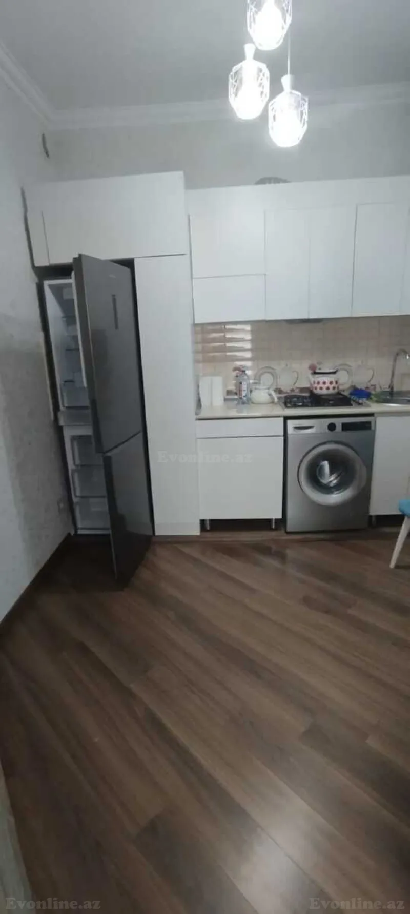Kirayə verilir 3 otaqlı Mənzil Yeni tikili 80 m² Nərimanov r. - şəkil 16