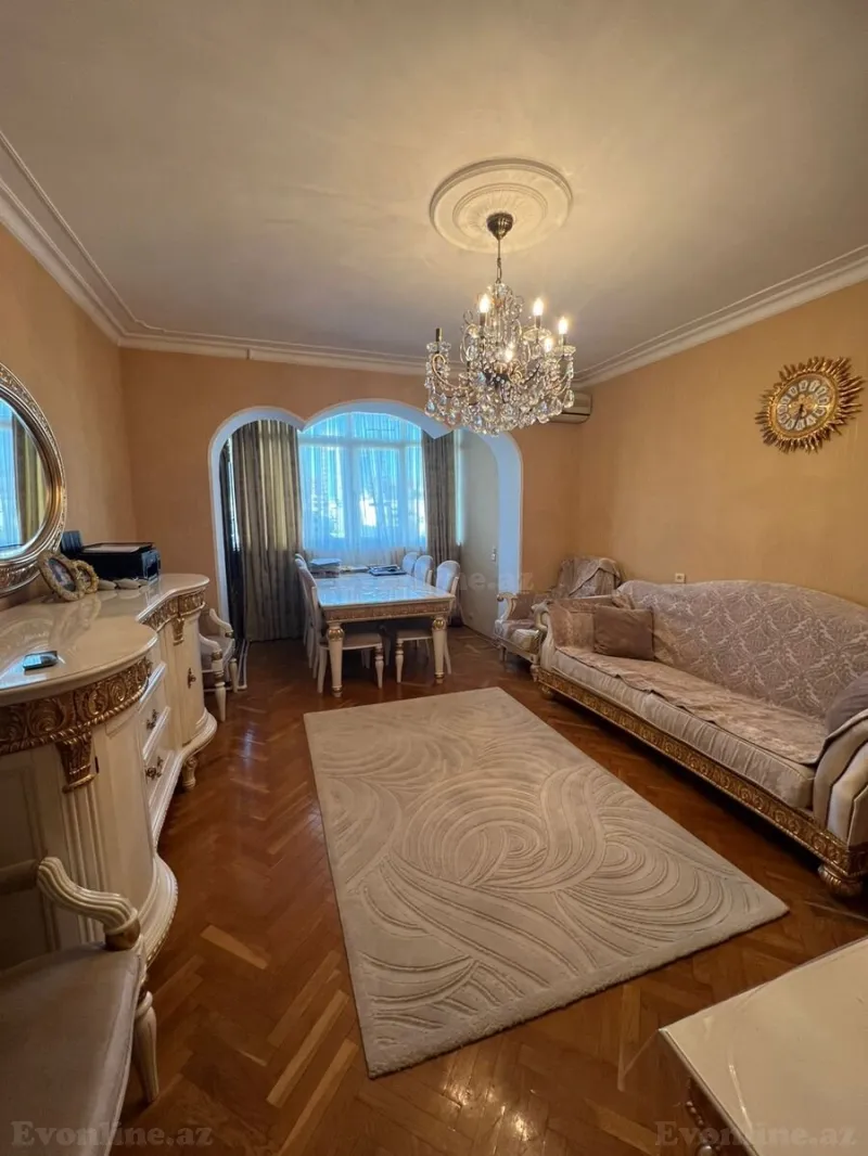 Satılır 3 otaqlı Mənzil Köhnə tikili 86 m² Xətai m. - şəkil 2