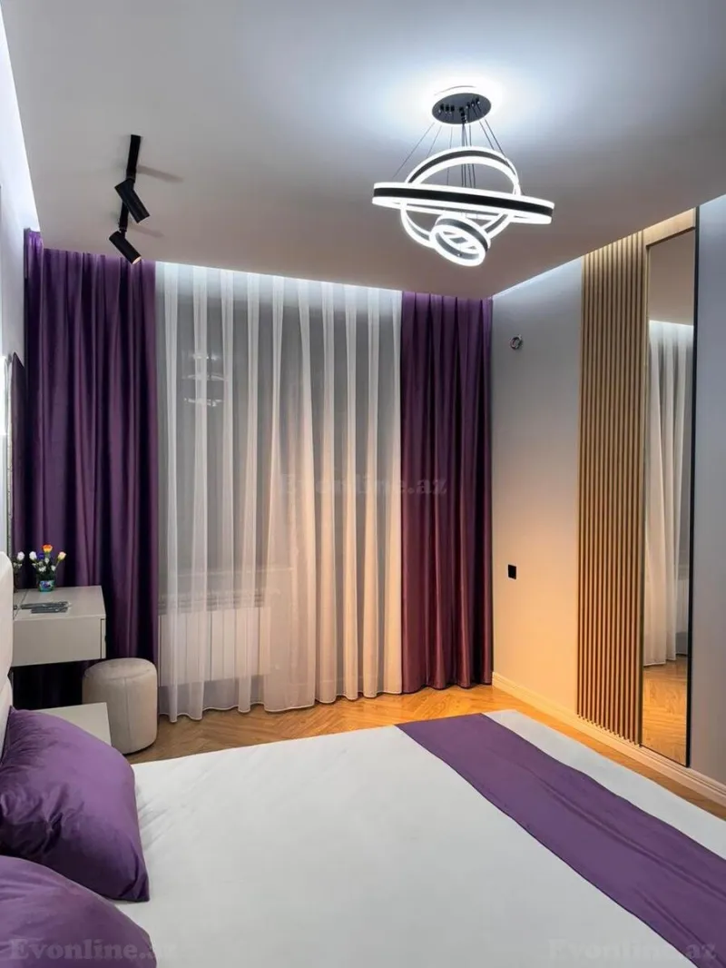 Kirayə verilir 2 otaqlı Mənzil Yeni tikili 81 m² Nəsimi r. - şəkil 9