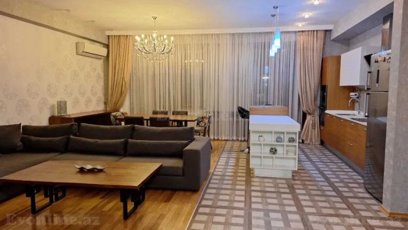 Kirayə verilir 3 otaqlı Mənzil Yeni tikili 120 m² Nizami m. - şəkil 3