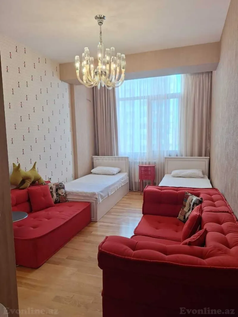 Kirayə verilir 3 otaqlı Mənzil Yeni tikili 120 m² Nizami m. - şəkil 12