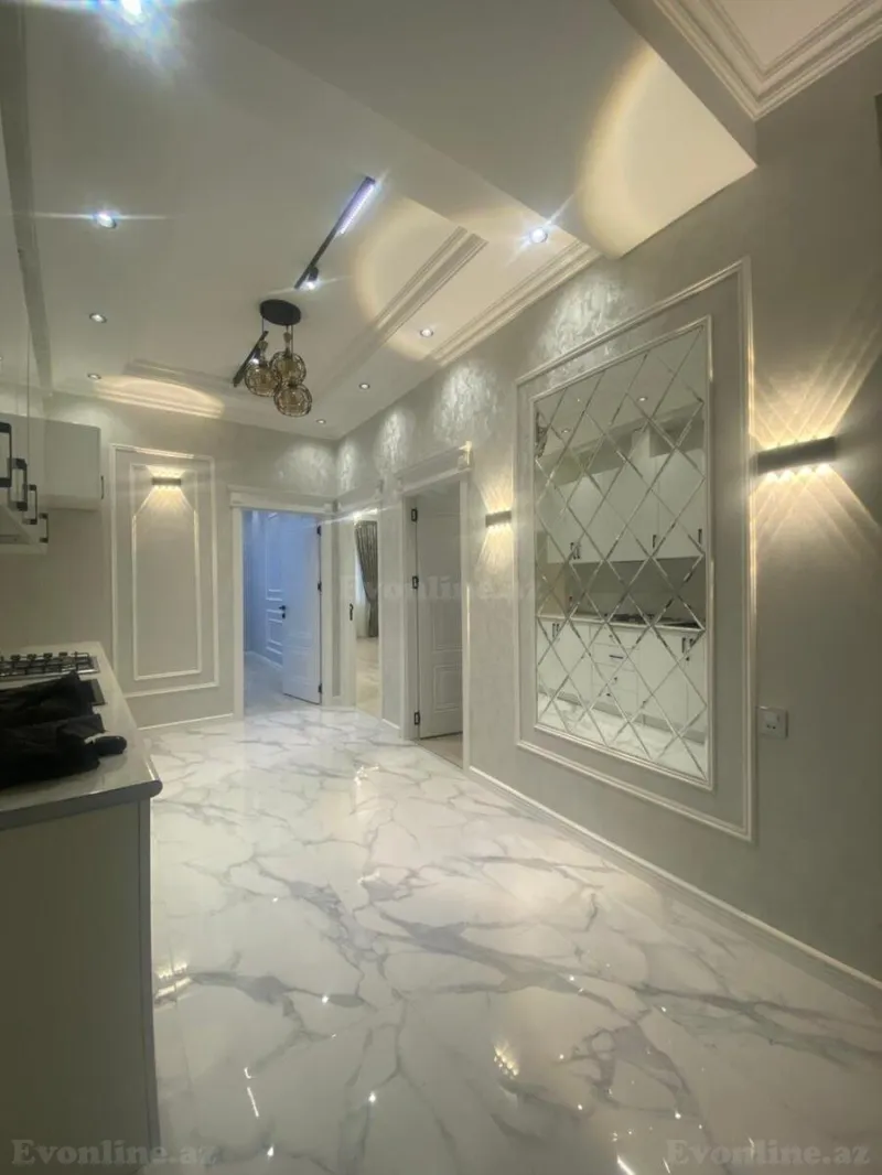 Kirayə verilir 3 otaqlı Mənzil Yeni tikili 80 m² 20 Yanvar m. - şəkil 2