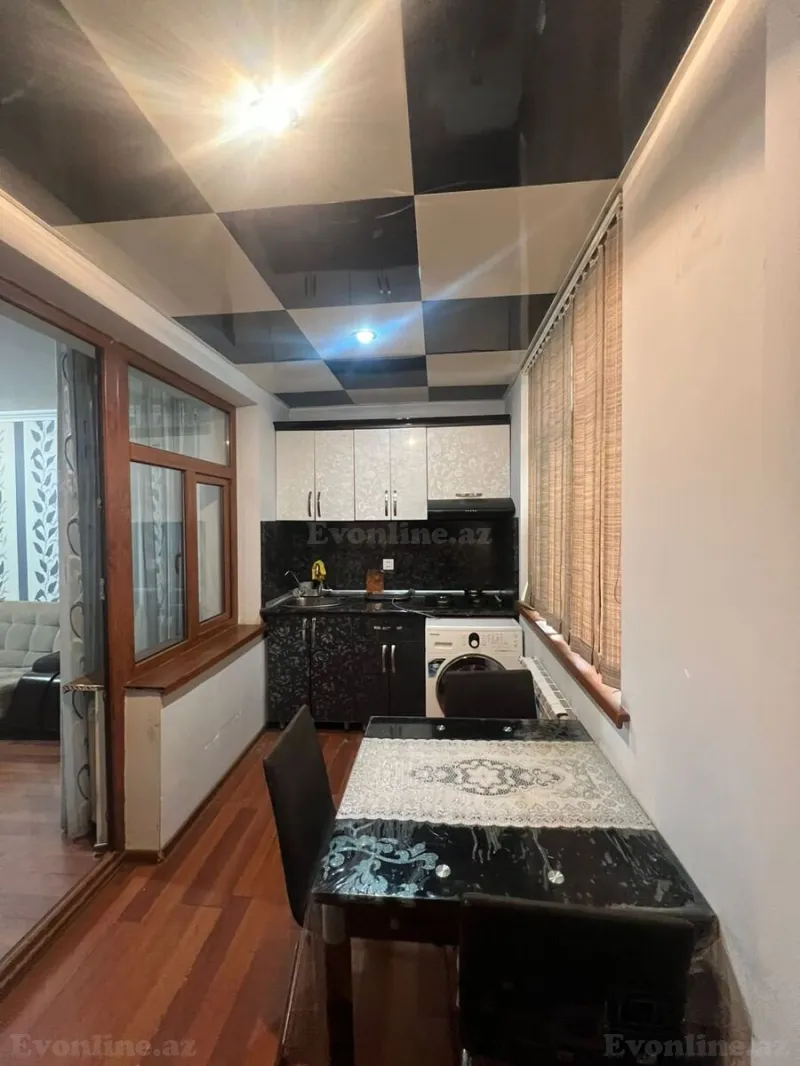 Kirayə verilir 2 otaqlı Mənzil Köhnə tikili 60 m² Qara Qarayev m. - şəkil 3