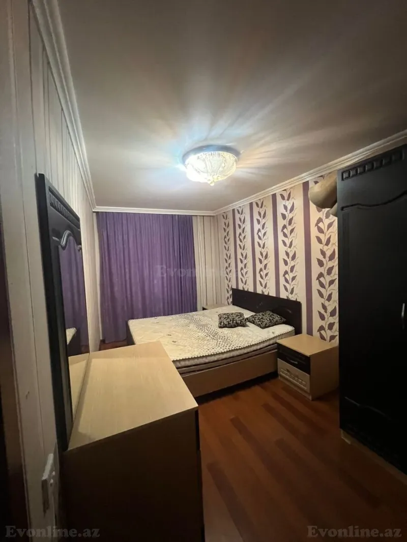 Kirayə verilir 2 otaqlı Mənzil Köhnə tikili 60 m² Qara Qarayev m. - şəkil 4