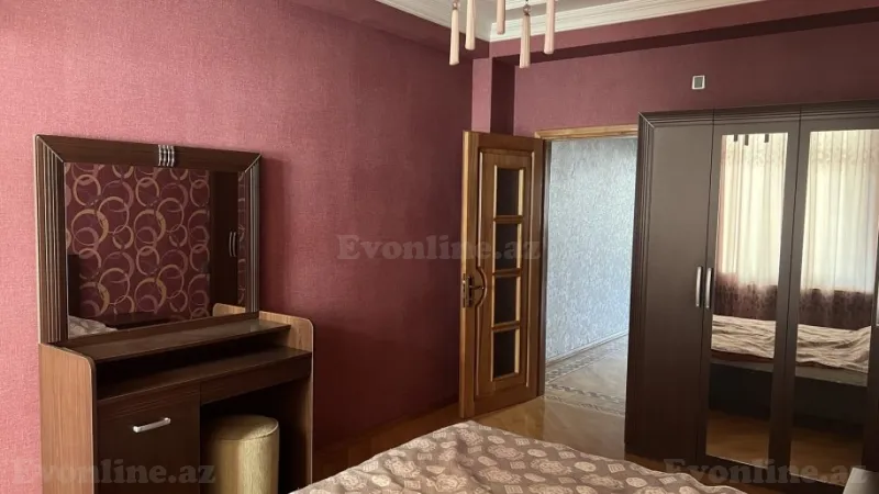 Kirayə verilir 3 otaqlı Mənzil Yeni tikili 160 m² Nərimanov r. - şəkil 9