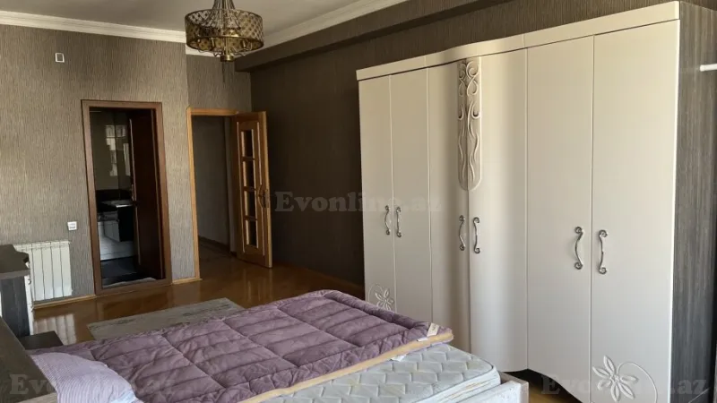 Kirayə verilir 3 otaqlı Mənzil Yeni tikili 160 m² Nərimanov r. - şəkil 15