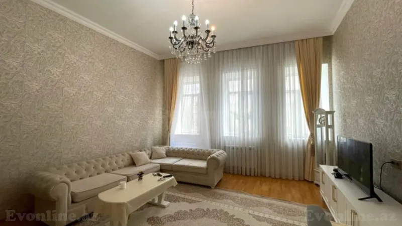 Satılır 2 otaqlı Mənzil Köhnə tikili 73 m² Sahil m. - şəkil 2